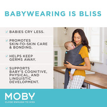 Load image into Gallery viewer, Moby Evolution Baby Wrap - New Variation