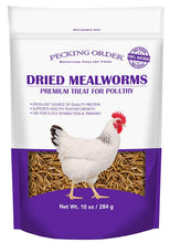 Load image into Gallery viewer, Pecking Order Dried Mealworms, 10 oz