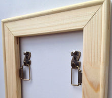 Load image into Gallery viewer, HangZ Flat Mount 2-Hole D-Ring Picture Hanger Kit