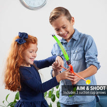 Load image into Gallery viewer, Sport Squad Precision Bullseye Magnetic Target Challenge Game - Ideal Accessory for Nerf Target Practice - Includes Bow and Arrow for Kids and Flying Discs - Archery Toy Set for Boys and Girls, Multi-colored, Model:SSD1003