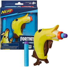 Load image into Gallery viewer, NERF MicroShots Fortnite Micro Peely -- Mini Dart-Firing Blaster and 2 Official Elite Darts -- for Youth, Teens, Adults