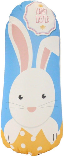 Bonk Fit Inflatable Bop Bag Toy with Standing Punching Bag and Machine Washable Fabric Cover - Easter