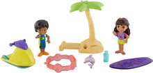 Load image into Gallery viewer, Fisher-Price Nickelodeon Dora &amp; Friends, Beachtime Friends Dora and Pablo
