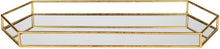 Load image into Gallery viewer, Kate and Laurel Felicia 26x8 Narrow Metal Mirrored Tray