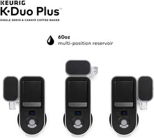 Load image into Gallery viewer, Keurig K-Duo Plus Coffee Maker, Single Serve and 12-Cup Carafe Drip Coffee Brewer, Compatible with K-Cup Pods and Ground Coffee