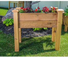 Load image into Gallery viewer, Gronomics Rustic Elevated Garden Bed - 18x34x32-10&quot; D