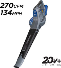 Load image into Gallery viewer, Westinghouse Outdoor Power Equipment Cordless Leaf Blower, 2.0 Ah Battery and Rapid Charger Included