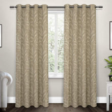 Load image into Gallery viewer, Exclusive Home Woven Blackout Window Curtain Panel Pair