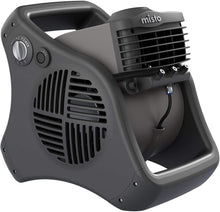 Load image into Gallery viewer, Lasko 7050 Misto Outdoor Misting Fan - Features Cooling Misters, Ideal for Camping, Patios, Picnics, &amp; more