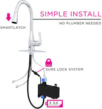 Load image into Gallery viewer, Bio Bidet FLOW Motion Sensor Kitchen Faucet, Brushed Nickel