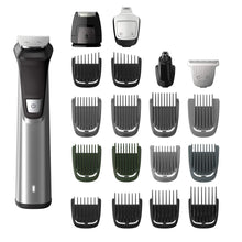 Load image into Gallery viewer, Philips Norelco Multi Groomer MG7750/49-23 piece, beard, body, face, nose, and ear hair trimmer, shaver, and clipper