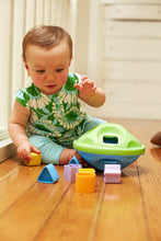 Load image into Gallery viewer, Green Toys Shape Sorter, Green/Blue