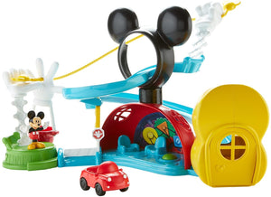 Fisher-Price Disney Junior Mickey Mouse Clubhouse Zip, Slide and Zoom Clubhouse Playset