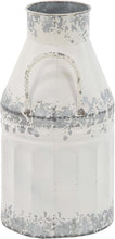 Load image into Gallery viewer, Deco 79 98478 Decorative Milk Can, White