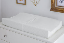Load image into Gallery viewer, Safety 1st 3703096 Water Resistant Contour Baby Changing Pad with Non-Skid Bottom and Safety Strap, White