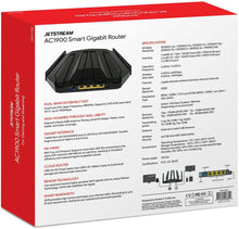 Load image into Gallery viewer, Jetstream AC1900 Dual Band Wi-Fi Router