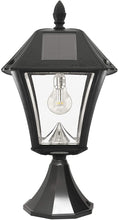 Load image into Gallery viewer, Gama Sonic Baytown II Bulb Solar Light with GS Light Bulb- Wall/Pier/3&quot; Fitter Mounts