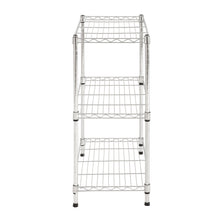 Load image into Gallery viewer, Sandusky WS241430 Wire Shelving, 24" Width x 30" Height x 14" Depth, 3 Shelves, Chrome