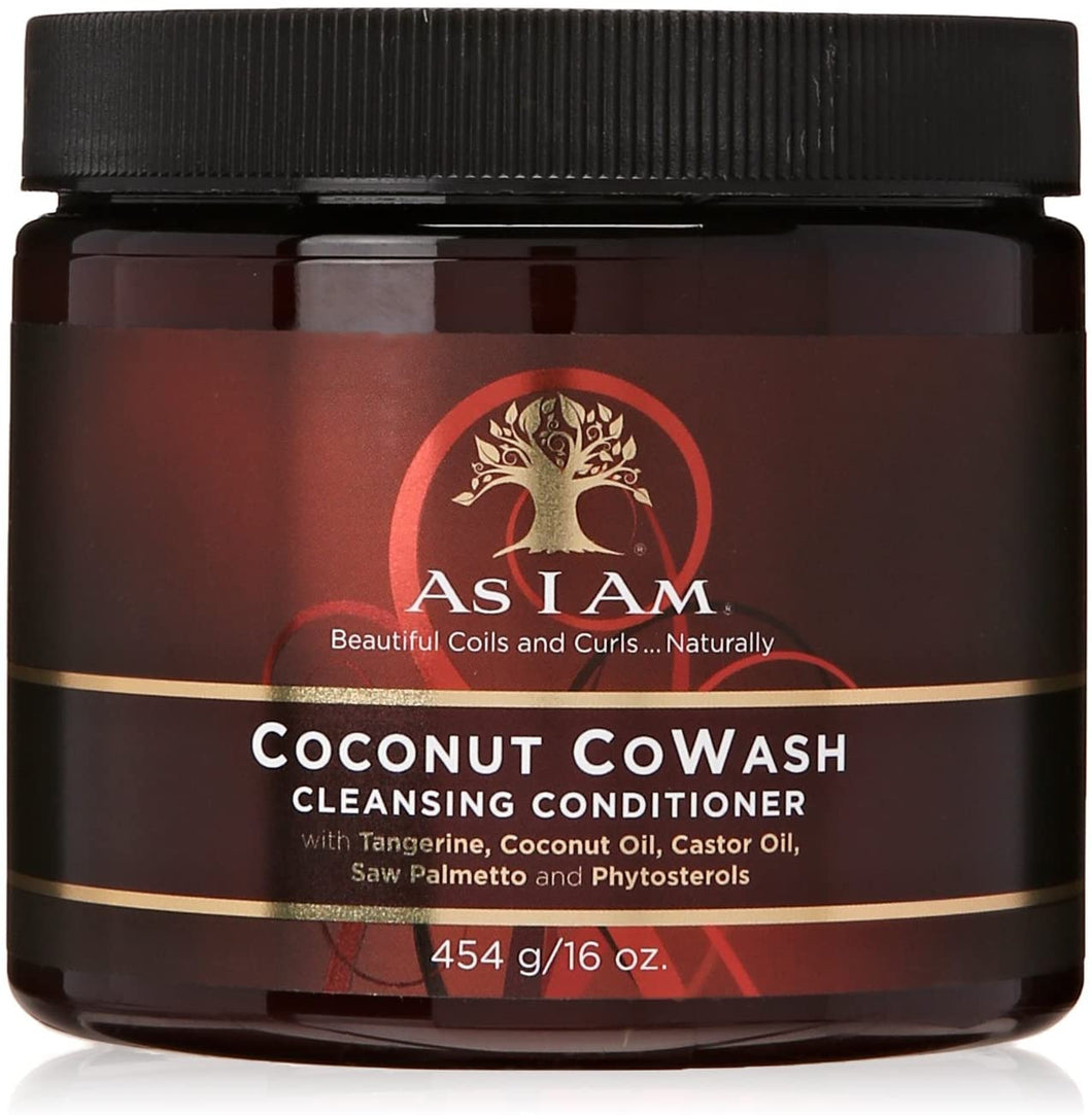 As I Am Coconut Cowash Cleansing Conditioner, 16 Oz (Pack of 3)