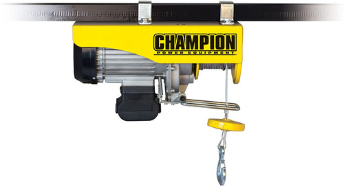 Champion Power Equipment-18890 Automatic Electric Hoist with Remote Control, 440/880-lb.