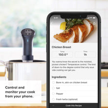 Load image into Gallery viewer, Anova Culinary AN500-US00 Sous Vide Precision Cooker (WiFi), 1000 Watts | Anova App Included, Black and Silver