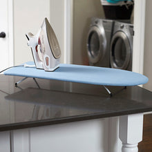 Load image into Gallery viewer, Household Essentials Small Steel Table Top Ironing Board with Iron Rest
