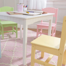 Load image into Gallery viewer, KidKraft Nantucket Table &amp; 4 Chair Set - Pastel