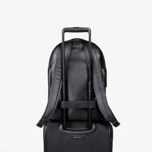 Load image into Gallery viewer, Hook &amp; Albert Black Leather Work Backpack