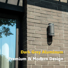 Load image into Gallery viewer, LUTEC LED Porch Sconce Light Square Up and Down Wall Light Modern Outdoor Bedroom Wall Lamp Bedroom