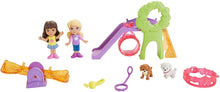 Load image into Gallery viewer, Fisher-Price Nickelodeon Dora &amp; Friends, Doggie Park Friends Dora and Alana