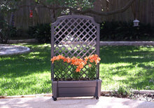 Load image into Gallery viewer, Exaco 1.416W Calypso Planter with Trellis and Self Watering System