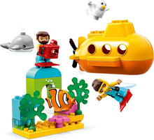 Load image into Gallery viewer, LEGO DUPLO Town Submarine Adventure 10910 Building Kit (24 Pieces)