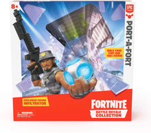 Load image into Gallery viewer, Fortnite Battle Royale Collection: Port-A-Fort Playset &amp; Infiltrator Figure