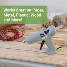 Load image into Gallery viewer, AdTech 10 inch Hot Sticks Full-Size Multi-Temp 5-lb BOX All-Purpose Glue Sticks-7/16 X10 5lb, 5 POUND, Clear