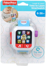 Load image into Gallery viewer, Fisher-Price GJW17 Laugh &amp; Learn Time to Learn Smartwatch, Musical Baby Toy, Multicolor