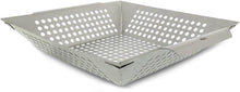 Load image into Gallery viewer, Yukon Glory Large Grilling Basket for Vegetables, Fish Etc. Made of Premium Stainless Steel, The Most Popular Vegetable Grill Basket for All Grills