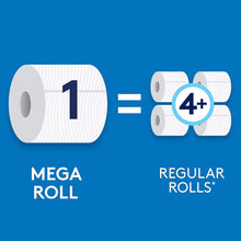 Load image into Gallery viewer, Cottonelle Ultra CleanCare Toilet Paper, 12 Mega Rolls, Strong Bath Tissue (12 Mega Rolls = 48 Regular Rolls)