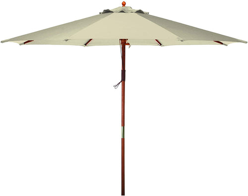Bond Y99151 Market Umbrella Natural, 9-Feet