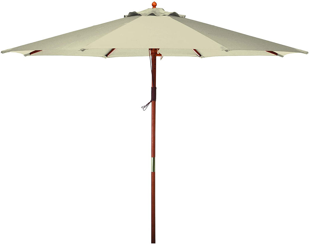 Bond Y99151 Market Umbrella Natural, 9-Feet
