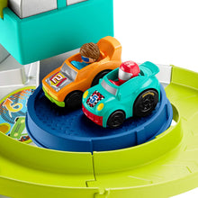 Load image into Gallery viewer, Fisher-Price Little People Launch and Loop Raceway, Vehicle Playset for Toddlers and Preschool Kids