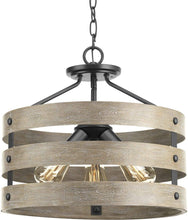 Load image into Gallery viewer, Progress Lighting P350049-143 Gulliver Three-Light Semi-Flush Convertible