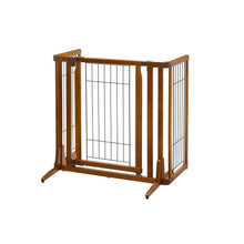 Load image into Gallery viewer, Domestic Pet Gates Premium Plus Freestanding Pet Gate with Door Easygoing