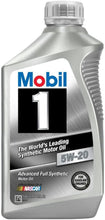 Load image into Gallery viewer, Mobil 1 5W-20 Synthetic Motor Oil