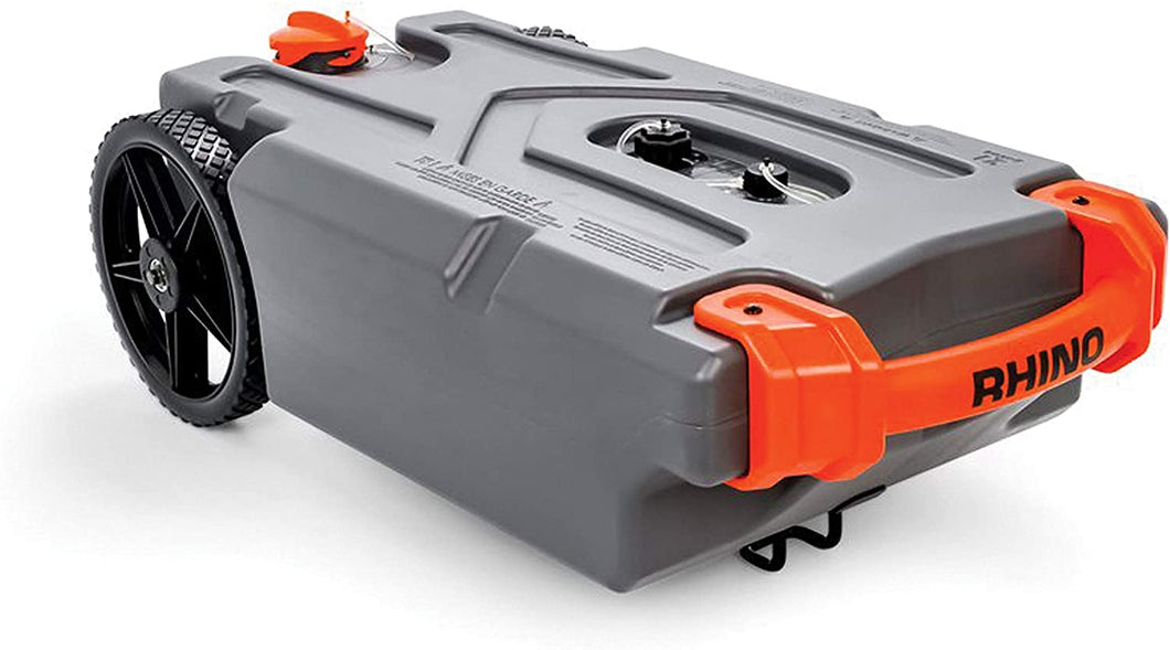 Camco (39006) Rhino Heavy Duty 36 Gallon Portable Waste Holding Hose and Accessories-Durable Leak Free and Odorless RV Tote Tank