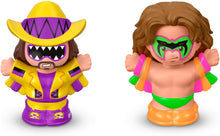 Load image into Gallery viewer, WWE Ultimate Warrior &amp; "Macho Man" Randy Savage Figures by Little People