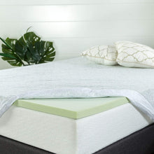 Load image into Gallery viewer, Zinus Green Tea Memory Foam Mattress Topper