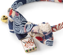 Load image into Gallery viewer, NECO ICHI CATS FIRST Necoichi Kabuki Charm Bow Tie Cat Collar