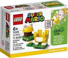 Load image into Gallery viewer, LEGO Super Mario Cat Mario Power-Up Pack 71372 Building Kit, Cool Toy for Kids to Power Up The Mario Figure in The Adventures with Mario Starter Course (71360) Playset, New 2020 (11 Pieces)