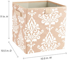 Load image into Gallery viewer, ClosetMaid 16080 Premium 2-Handle Storage Bin, Graystone