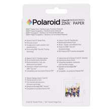 Load image into Gallery viewer, Polaroid 3.5 x 4.25 inch Premium Zink Border Print Photo Paper (20 Sheets) Compatible with Polaroid POP Instant Camera